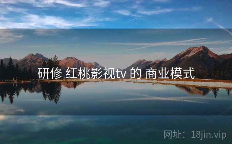 研修 红桃影视tv 的 商业模式  第1张