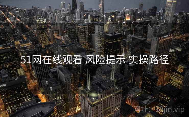 51网在线观看 风险提示 实操路径  第1张