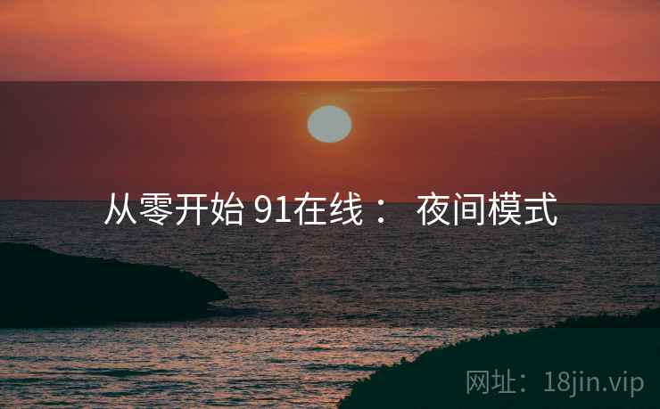 从零开始 91在线 ： 夜间模式  第2张